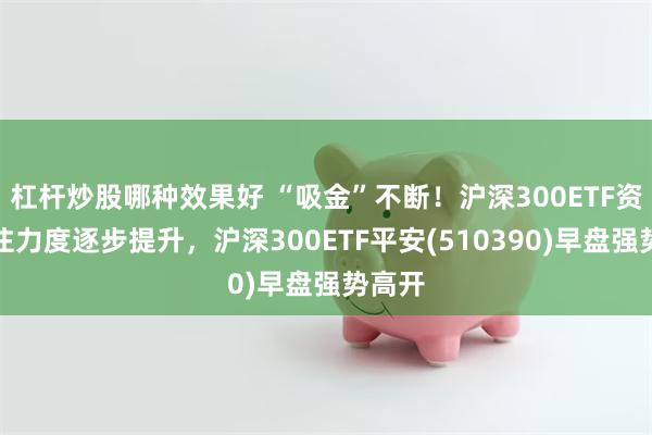 杠杆炒股哪种效果好 “吸金”不断！沪深300ETF资金关注力度逐步提升，沪深300ETF平安(510390)早盘强势高开