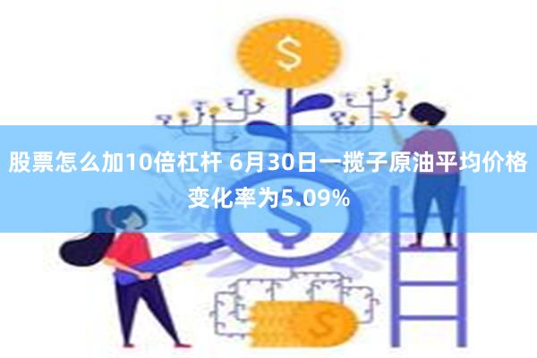 股票怎么加10倍杠杆 6月30日一揽子原油平均价格变化率为5